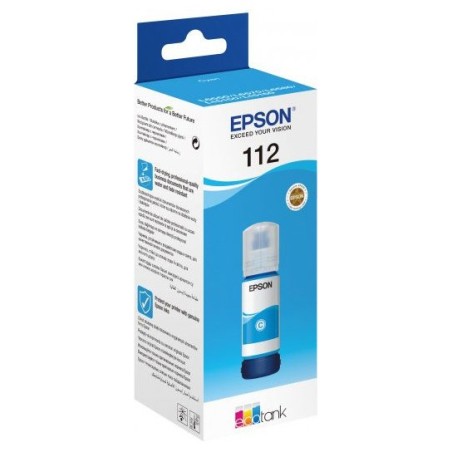 Rašalas Epson 112 CY (C13T06C24A) Žydras 70ml Originalus