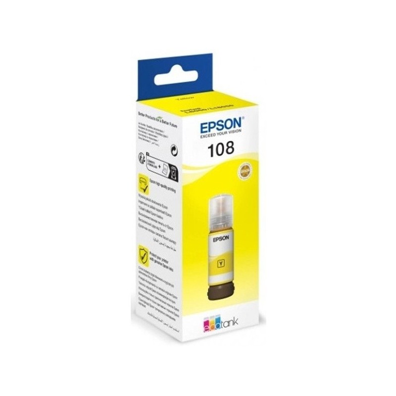 Rašalas Epson 108 YL EcoTank (C13T09C44A) 70ml