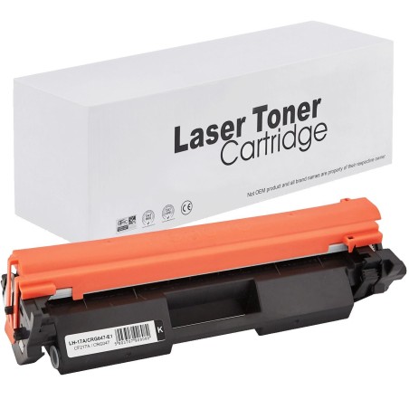Kasetė HP CF217A Canon 047 BK 1600psl